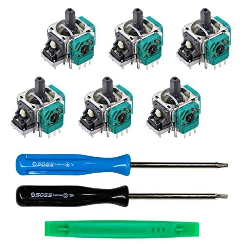 SOSS GAMING 2021 Echte Analoge Joysticks Reparatieset voor Xbox One - Fixes Stick Drift, Gebroken en Losse Joysticks op Regular, S en Elite Series 1 Controllers