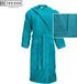 The One Towelling Badjas - Zachte kamerjas met capuchon - Vocht absorberend - 100% Gekamd badstofkatoen - XXL/XXXL - Turquoise