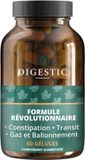 Digestic - Laxatif contre la constipation 100% naturel, 60 capsules, pour le Transit Intestinal, Nettoie, Detox et purifie le colon, Soulage les ballonnements et les gaz