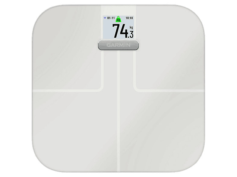 Garmin Index S2 Smart Scale Lichaamsanalyseweegschaal Wit