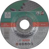 Bosch Doorslijpschijf Steen 115 x 2,5 Gebogen