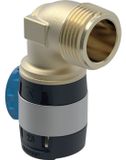 Geberit FlowFit overgangsbocht 90gr BU brons d25-R1