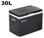 Glacière portable 30L - Double zone - Commande par application - 12V 24V 230V - Glacière et congélateur - Contrôle de température de -20 à 20 °C - Convient pour voiture, camping-car, bateau et camping