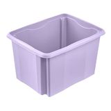 keeeper Bak emil, stapelbaar door draaien, 44,5 x 34,5 x 27 cm, 30 l, violet (zachtpaars)