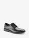 Next Jongens Leren Effen Schoolschoenen met Veters Zwart
