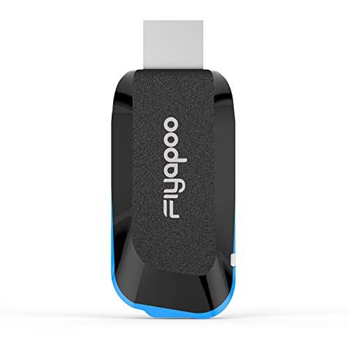 Fiyapoo 4K Draadloze Display Miracast Dongle, WiFi HDMI Display Adapter, Miracast Airplay Dongle Screen Mirroring van telefoon/Pad naar TV/Projector, Ondersteuning Miracast DLNA AirPlay Netflix