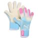 PUMA Gants de gardien Future Pro Hybrid Re-charge - Rose/bleu/blanc, pointure 10