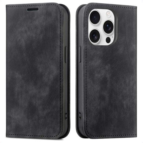 imoshion Slim Bookcase Zwart voor Apple iPhone 12 / 12 Pro