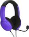 Casque de jeu stéréo filaire PDP LVL40 avec microphone flexible, compatible avec PS5 et PS4