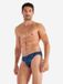 HOM Minislip Brian blauwdruk Effen Heren L