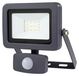 Lampe d'extérieur LED anthracite avec détecteur de mouvement, 10W, 900lm, IP44