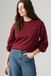 Levi's Everyday sweatshirt met ronde hals - Women's - L - Rood / Warm Cabernet