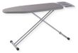 Planche à repasser Pliable - Avec support unité vapeur - 110 x 33 cm - Gris clair