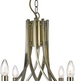 Searchlight Ascona - Lustre - 8 lumières - Bronze