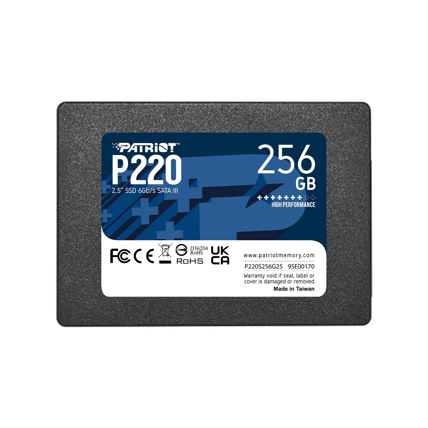 Patriot Memory P220 256GB 2.5" SATA III SSD