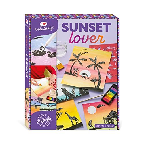 Janod - Sunset Lover – I Love Creativity – Creatieve set voor kinderen - vanaf 8 jaar