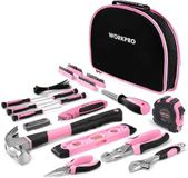 WORKPRO 103 st. Lady Gereedschapsset met tas, roze Gereedschapskoffer