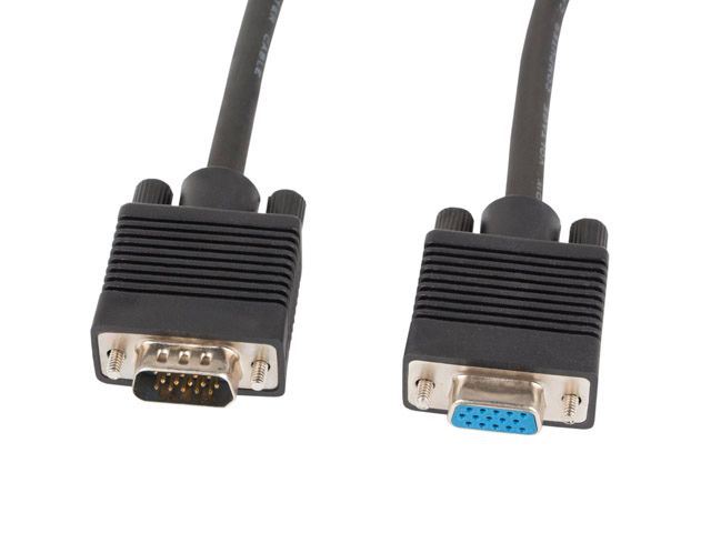 Lanberg CA-VGAC-10CC-0018-B+ - VGA Kabel - 1.8 m - Zwart