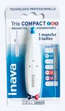 Inava Interdentale borstels Trio Compact (1,4,5) 0,8 mm - 1,5 mm - 1,8 mm