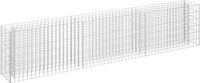 vidaXL Gabionen verhoogde plantenbak, verzinkt staal, 270x30x60 cm