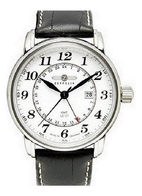 Zeppelin Mod. 7642-1 Herenhorloge - Zilverkleurig