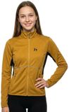 Hannah Alison Souple Veste Jaune doré / Anthracite 36 Femme