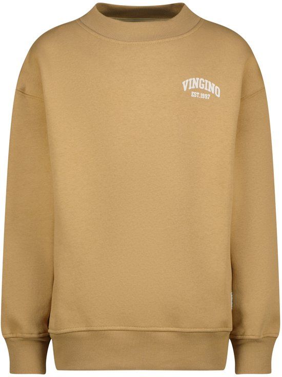 Vingino Icon-crewneck Jongens Sweater Katoen Ronde Hals Lange Mouw 92
