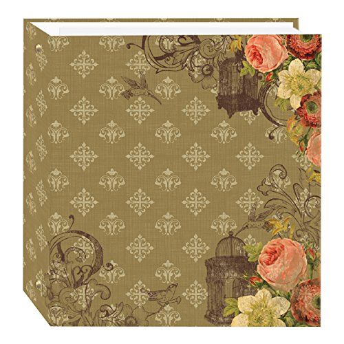 Pioneer Photo Albums TR-100D French Magnetic 3-Ring Photo Album - 100 Pages, Fr Birdcage