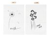 Rayher 67331102 papieren zakken wensen met houten klemmen, wit, 14x19,7x8cm