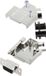 TRU COMPONENTS TCD45ZK09HDS15K 7708956 D-sub female connectorset 45 °