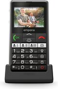 Emporia Emporia emporiaPURE-LTE 5,87 cm (2.31") 107 g Zwart Seniorentelefoon