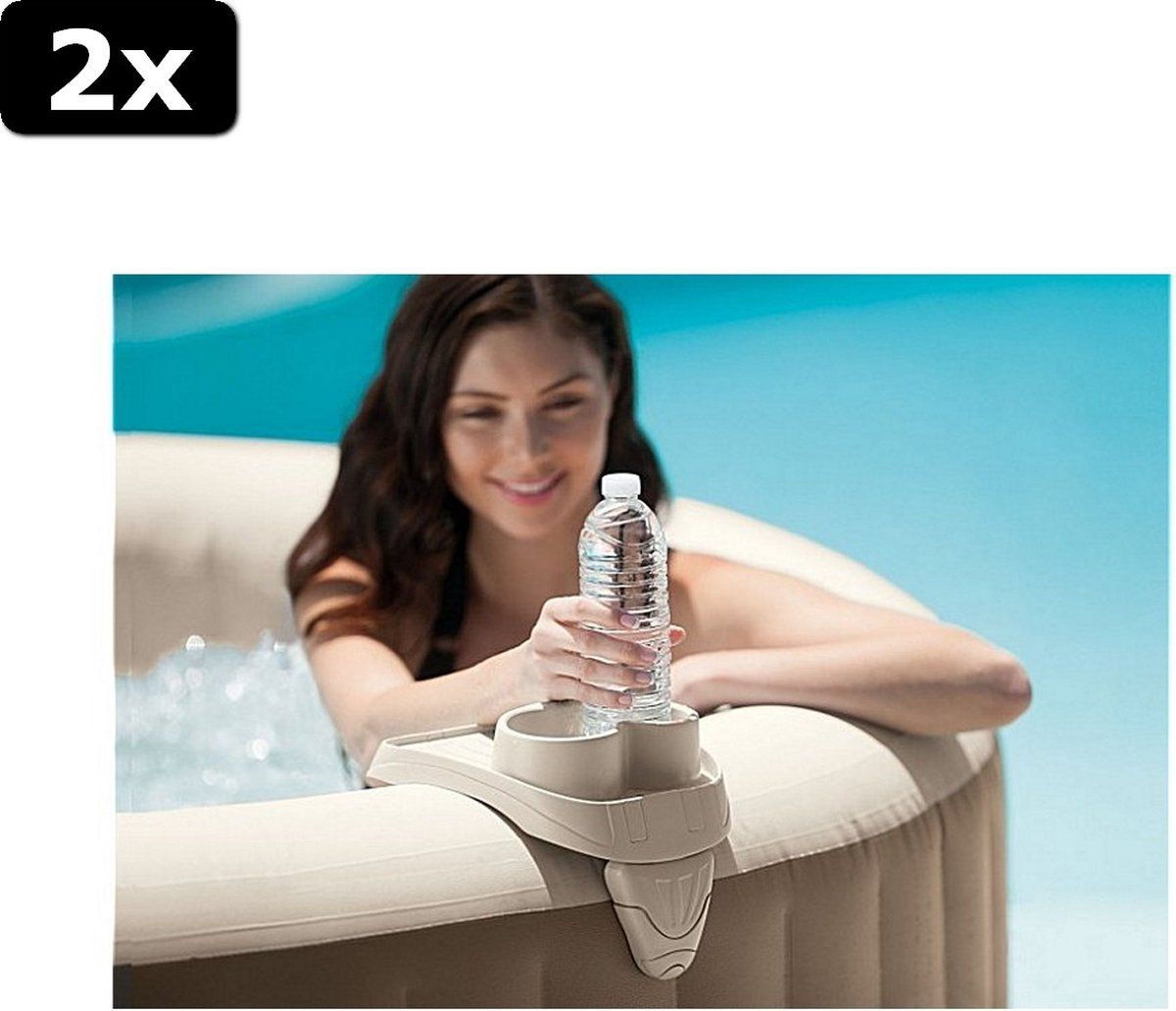 Intex 28500 PureSpa Bekerhouder met Tray - 2022