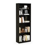 Furinno JAYA Simply Home Boekenkast met 5 planken, Espresso