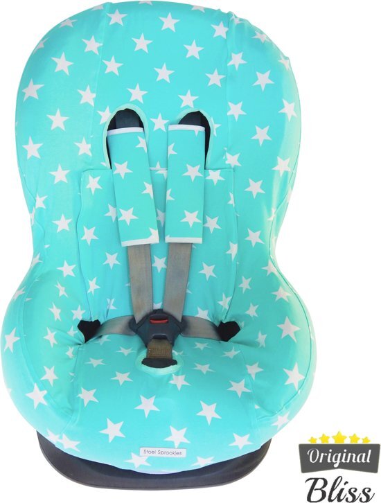 Bliss Maxi-Cosi hoes - Tobi - Axiss - Pearl - Priori - Autostoel hoes groep 1 + - Peuter stoelhoes - Ster Mintgroen