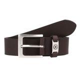 Strellson Riem Leer - Mannen - 115 cm - donkerbruin