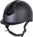 Harry's Horse Veiligheidscap Pro F2 Matt Crystal-Black-Black-XS