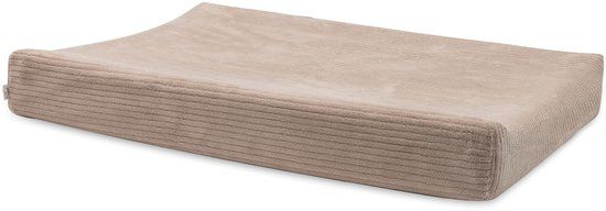 Jollein Aankleedkussenhoes Cloudy Rib Milky Coffee 50x70 cm