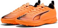 Puma Heren Ultra 6 Play TT Zaalvoetbalschoenen 108542-03 Heat Fire Zwart Rood