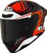 KYT TT-Revo Overtech Casque intégral Noir/Orange XL