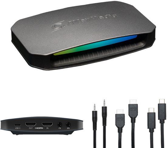 AVerMedia Live Gamer Ultra 2.1 - Video-opnamekaart - 4K60 HDR Opname - HDMI 2.1 - USB-C