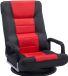 Vevor Vloerstoel Vloerfauteuil Vloerbank met Armleuning 360° Draaibaar Grijs Gaming