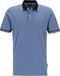 OLYMP Polo Casual - modern fit polo - rookblauw