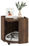 Furinno Peli Cube kattenbakbehuizing, Columbia Walnoot