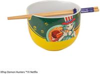 Cinereplicas KPop Demon Hunters Ramen Bowl with Chopsticks Zoey Hamburger