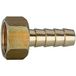 RIEGLER Schroefslangaansluiting, IG cilindrisch, G 3/4, voor slang LW 13 mm, SW 30, messing