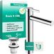 hansgrohe Zesis S Wastafelkraan met push-open waste, energiebesparend (CoolStart), chroom, 74732000