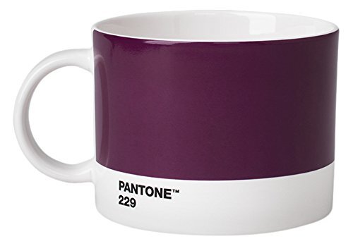 Copenhagen Design mok Pantone 475 ml 10,5 cm keramiek aubergine