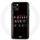 Maniacase Hoesje voor Iphone 11 Pro Stranger Things Poster Friends Don't Lie Merry Christmas