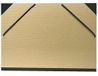 Exacompta Portfolio 32 x 45 cm - Zwart Met elastische banden. A3 Bruin/Naturel