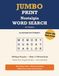 Jumbo Print Nostalgia Word Search for Seniors: 100 Easy Puzzles with Only 12 Words Each — Extra-Large Letters, Made for Low Vision and Tired Eyes